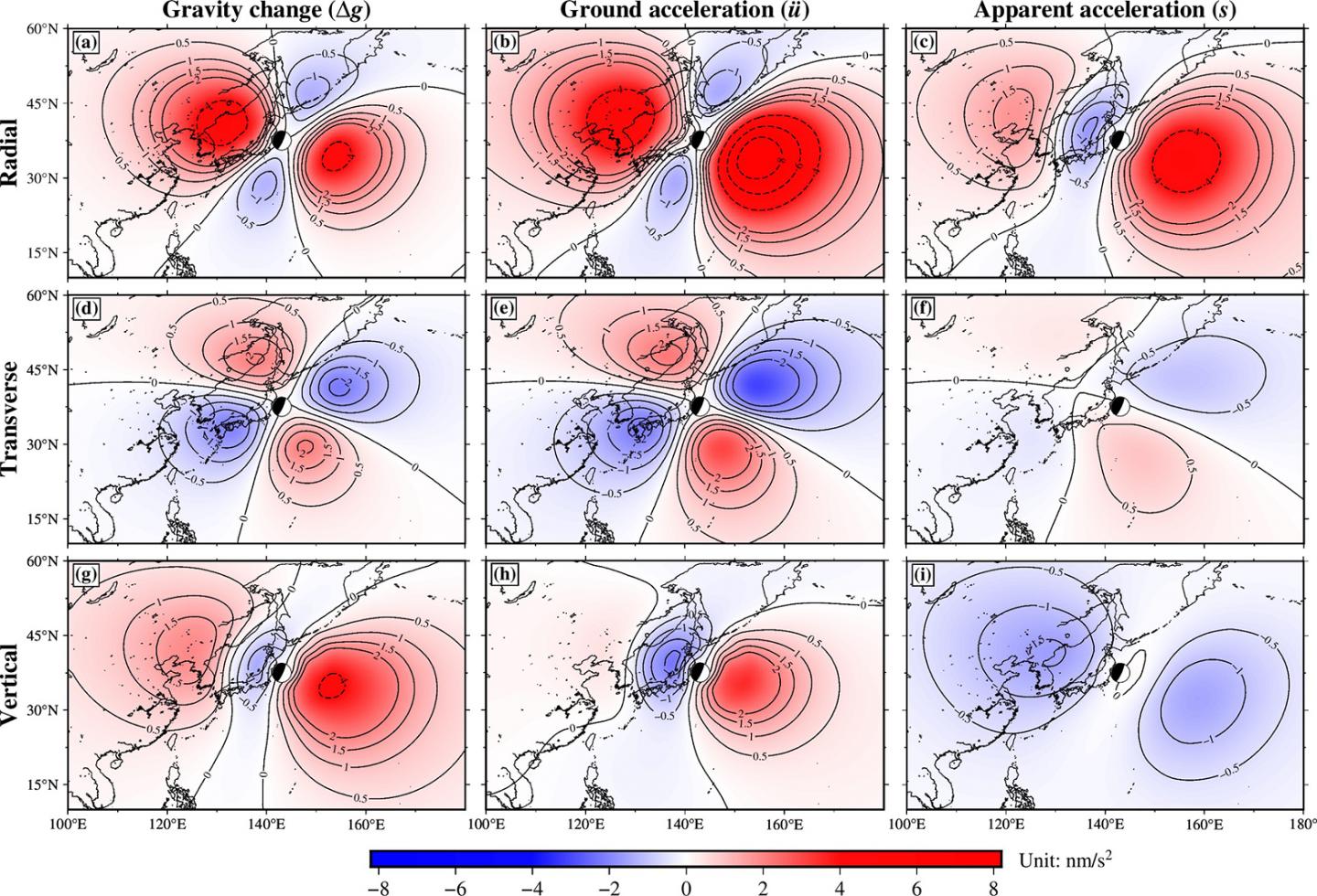 Spatial Distribution of PEGS Signal Strength during the Tohoku Quake in 2011