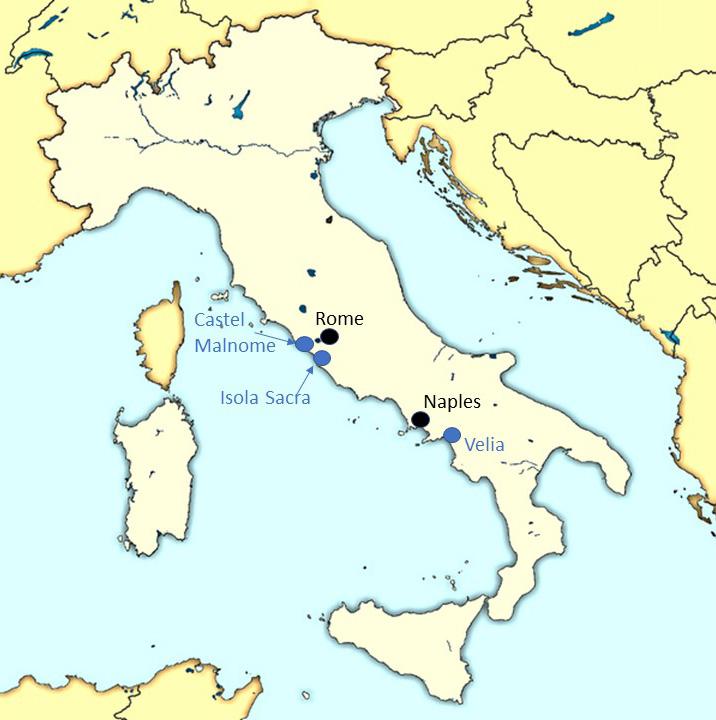 Cemeteries in Imperial Rome