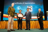 Certificate of Apprecation for the Rhino and Forest Fund e.V.