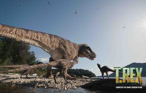 Film animates T. rex and its ND habitat 67 million years later