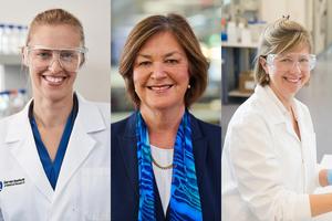 Dr Joanna Achinger-Kawecka, Prof Susan Clark and Assoc Prof Clare Stirzaker of the Garvan Institute