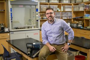 SMU fire scientist Christopher Roos