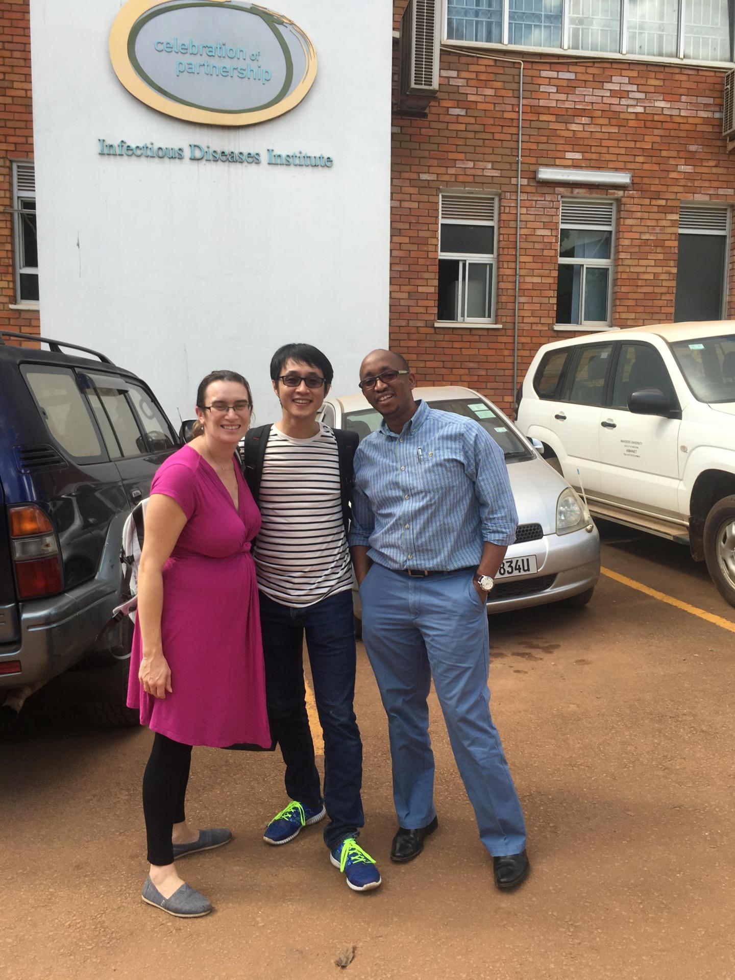 DK Kang and his Collaborators in Uganda