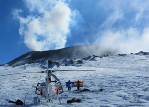 Erebus crater rim