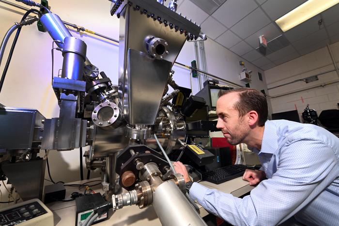 Chase Taylor at the Safety and Tritium Applied Research (STAR) Facility.