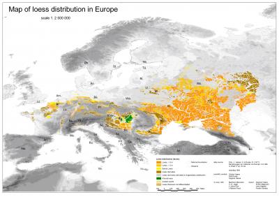 European Loess Map from 2007