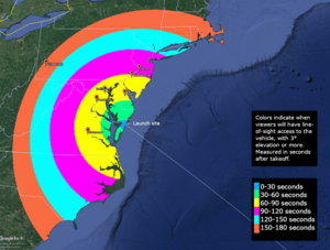 Where you can see the next Antares Launch from Wallops