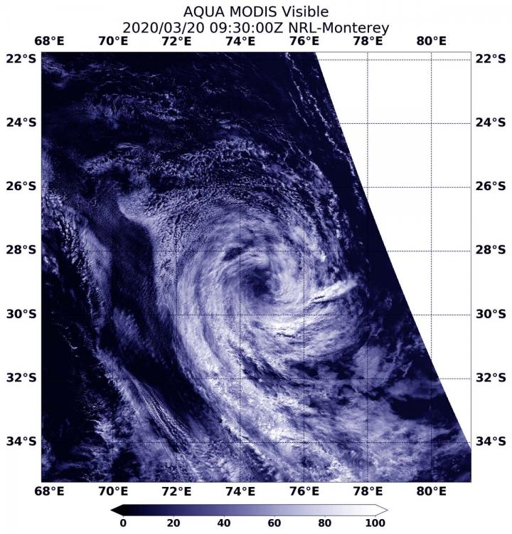 NASA find Herold a fading ex-tropical cyclone | Science Codex