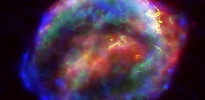Nebula Emerged from Kepler Supernova Remnants