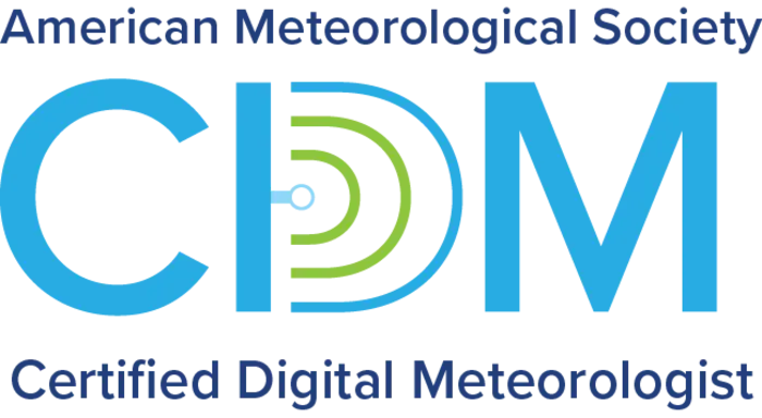 Certfied Digital Meteorologist logo