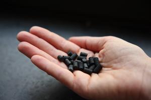 A handful of biochar