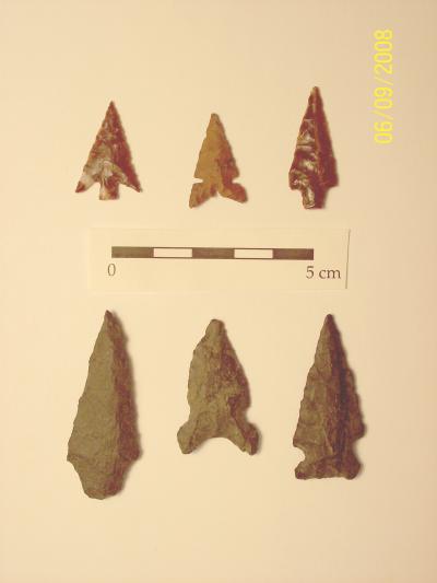 Dart Points and Arrow Points