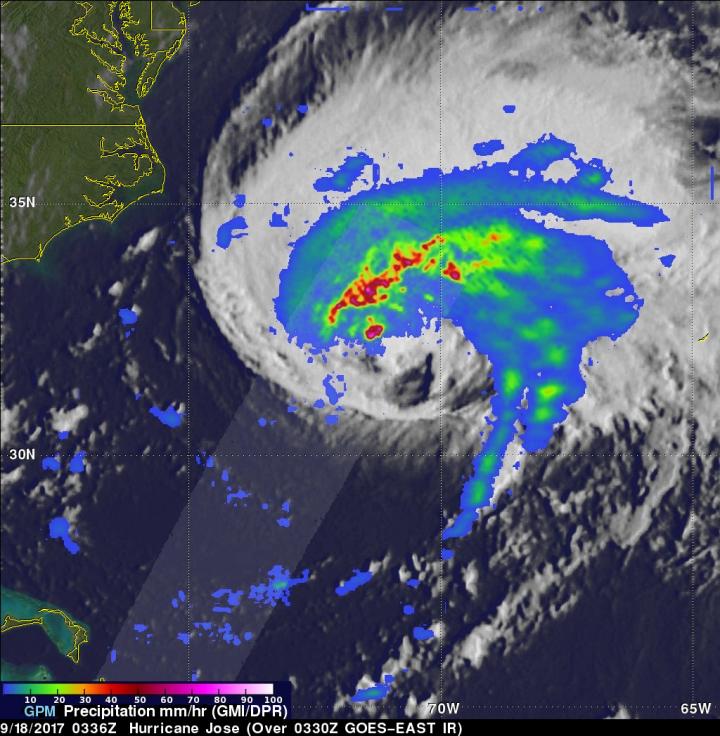 GPM Image of Jose