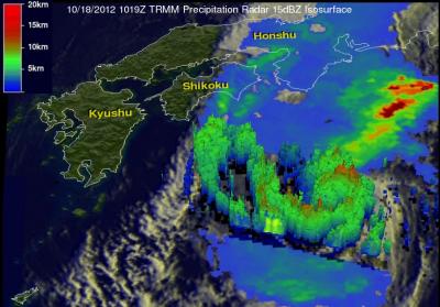 A NASA 3-D Image of Tropical Storm Prapiroon