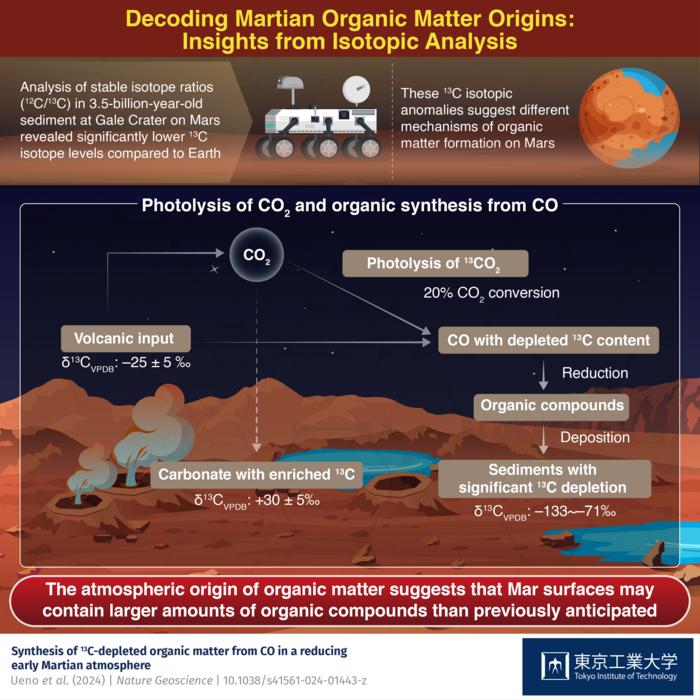 Decoding Martian Organic Matter Origins: Insights from Isotopic Analysis