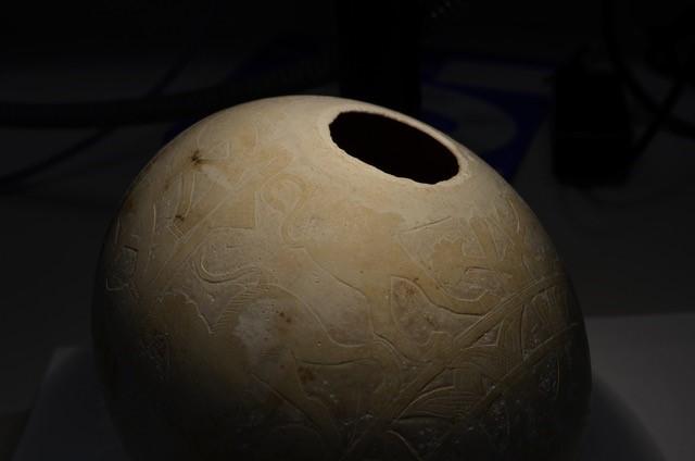 Decorated Ostrich Egg