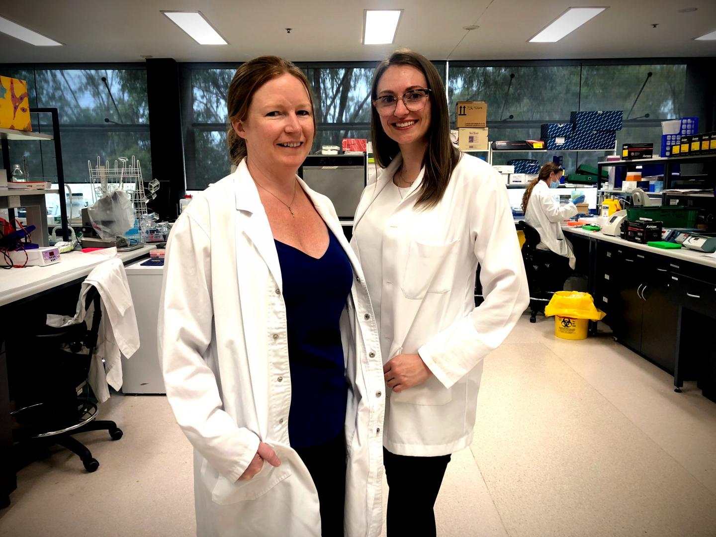 Sarah Spencer and Simone De Luca