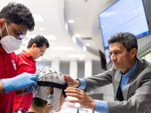 University of Houston BRAIN Center director Jose Luis Contreras-Vidal