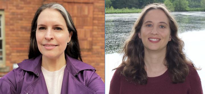 Kimberly Rosvall and Alexandra Bentz