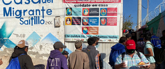 Casa Del Migrante Saltillo migrant shelter, Saltillo, Mexico.