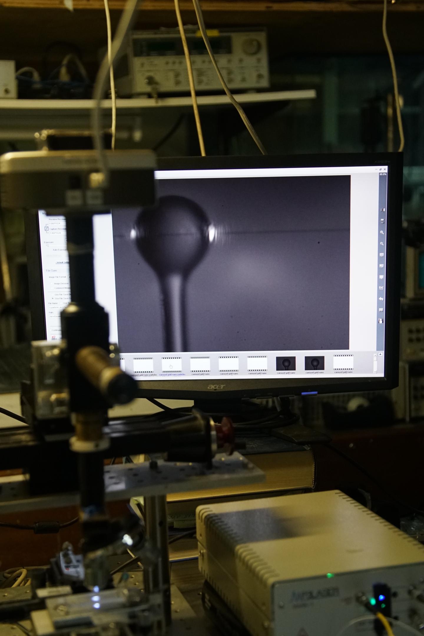 Light Resonates in a Silica Micro-Bead in WGM Biosensor