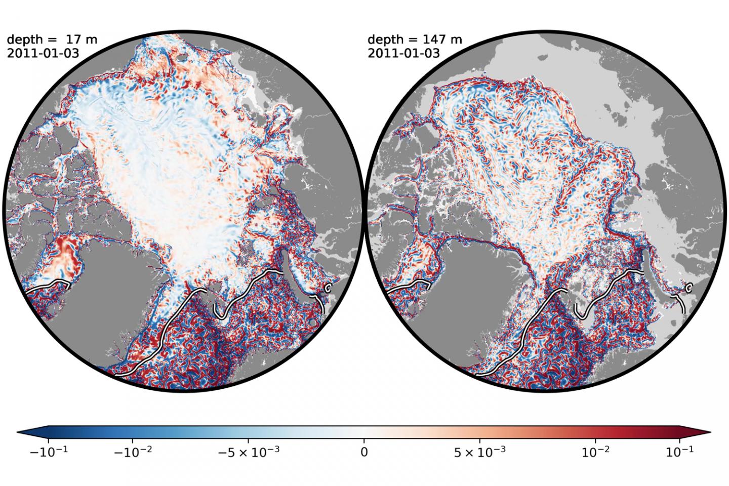 Arctic eddies