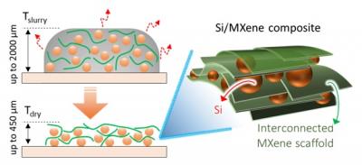 MXene-Silicon Network