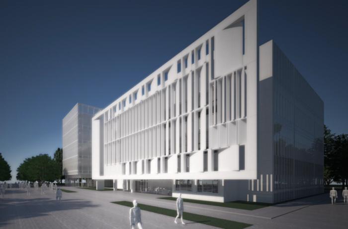 The new Drahi Innovation Building