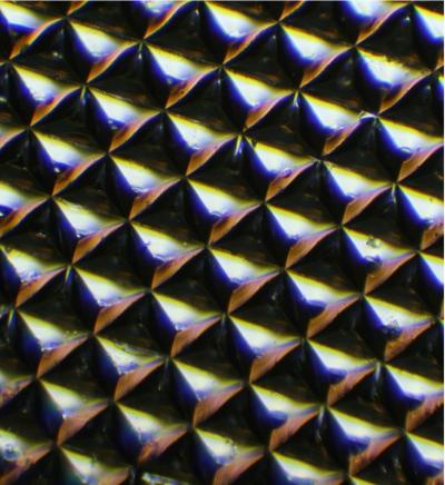 Microscopic Image of Silk Optical Implant