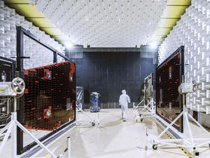 Roman Solar Panels in Test Chamber