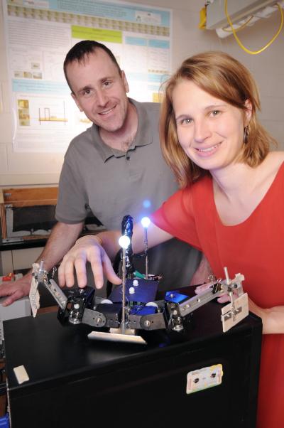 Daniel Goldman and Nicole Mazouchova, Georgia Institute of Technology (2 of 2)