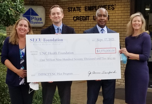 SECU Foundation check presentation