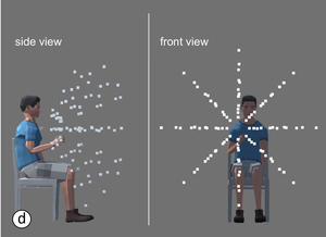 The design space in the virtual reality task