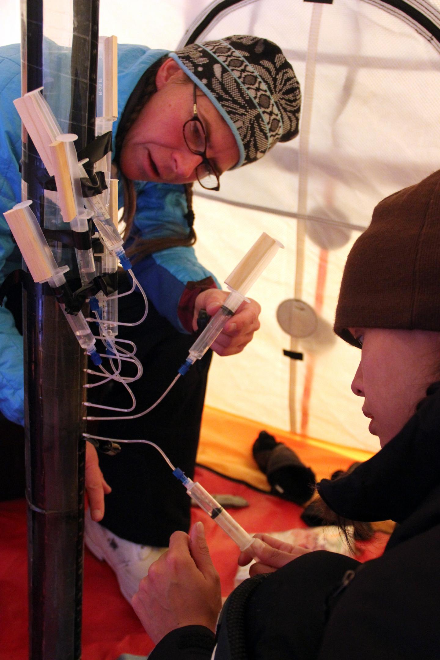 Collecting Pore Water