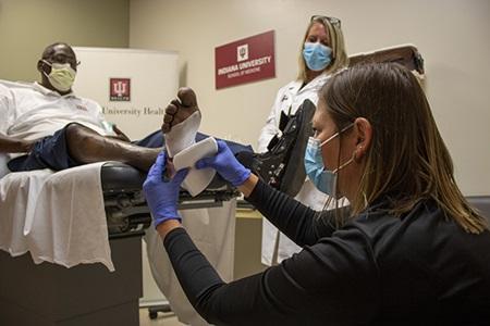 IU School of Medicine Leads Diabetic Foot Ulcer Study