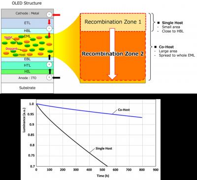 OLED Focusing on Charge Balance