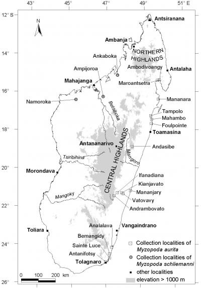 Map of Madagascar