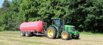 Spreading Fertilizer