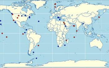Geographic Distribution of Samples in Which the New Genetic Abilities Have Been Located