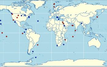 Geographic Distribution of Samples in Which the New Genetic Abilities Have Been Located