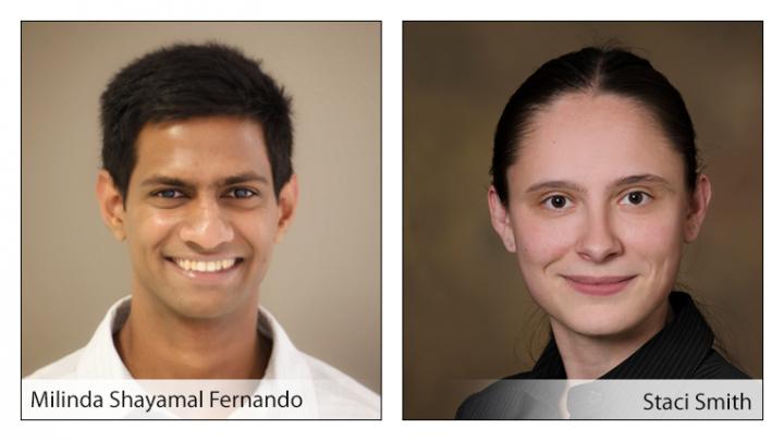 Fernando and Smith Wins Prestigious High Performance Computing Fellowships