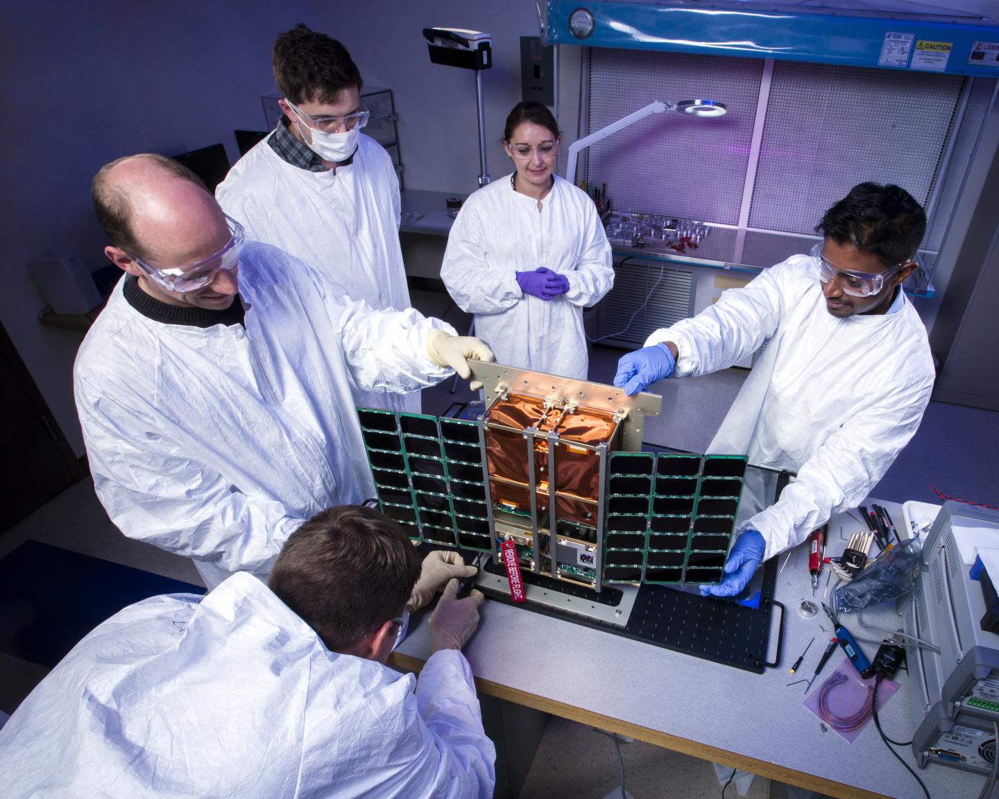 Technologists Integrate Instrument into Cubesat
