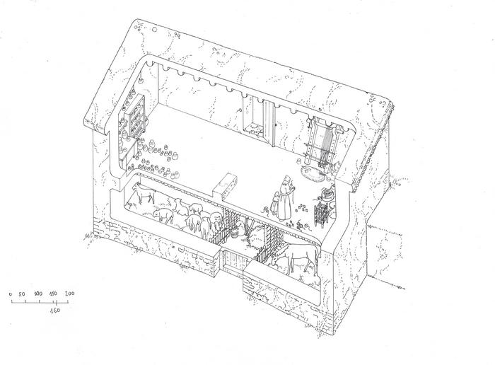 A reconstruction of Building G