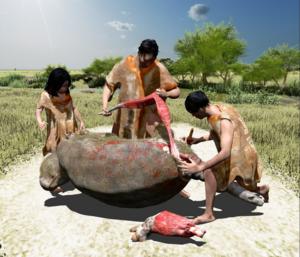 Anthropic cut marks in extinct megafauna bones from the Pampean region (Argentina) at the last glacial maximum