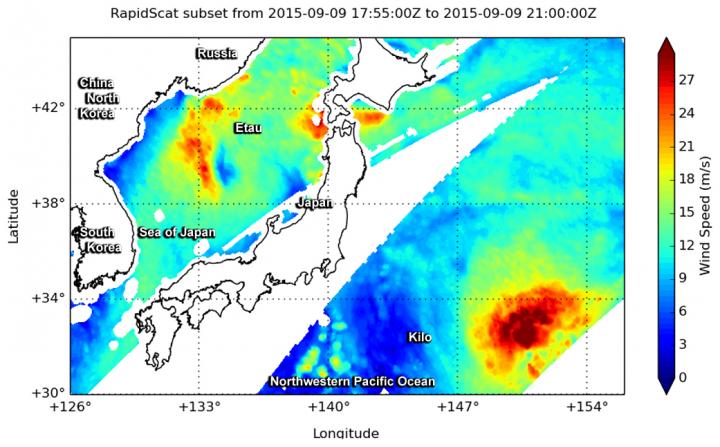 RapidScat Image of Etau