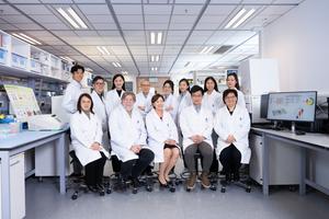 The photo of the research team