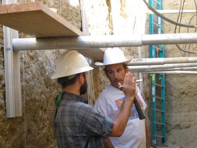 Trench Across the Fault