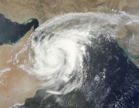 NASA Visible Image of Cyclone Phet