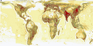 Mapping the environmental footprint of food productin