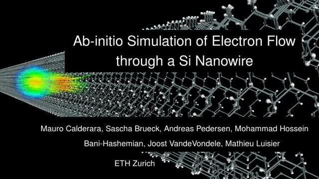 Electron Flow through Nanowire